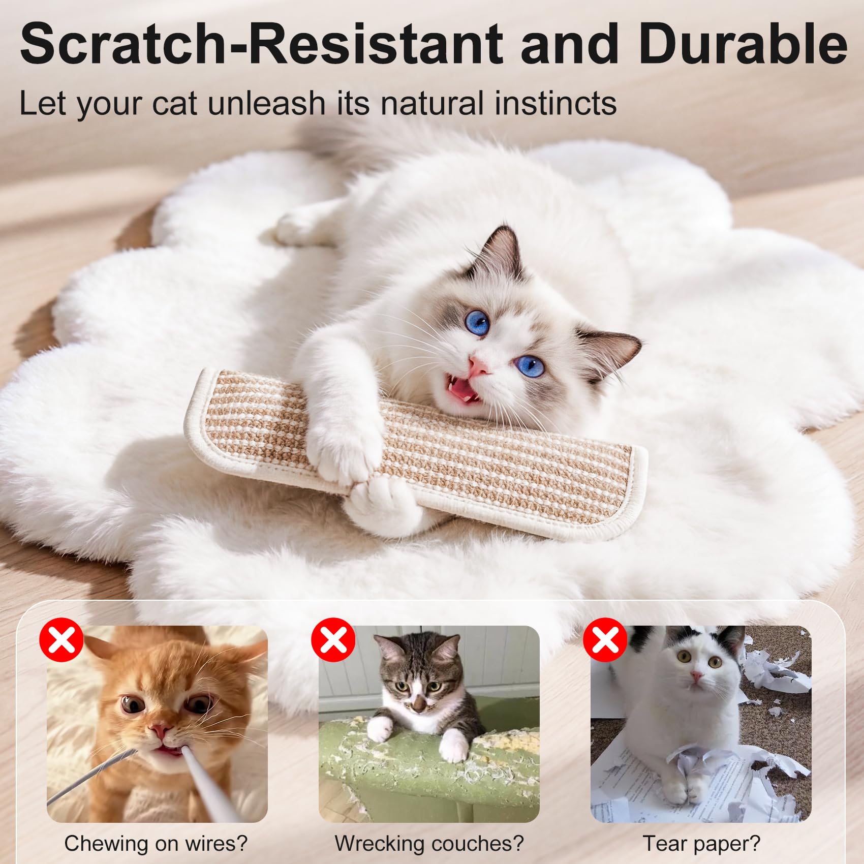 Petinstinct Cat Toys, 2 Pack Sisal Catnip Pillow Toys with 8000mg Catnip | Natural Sisal Interactive Cat Kicker Toys with Organic Catnip, Scratching Teeth Cleaning Chew Toys for Indoor Cats, Cat Gift